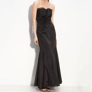 Nordstrom Xscape Mermaid Strapless Evening Gown 14